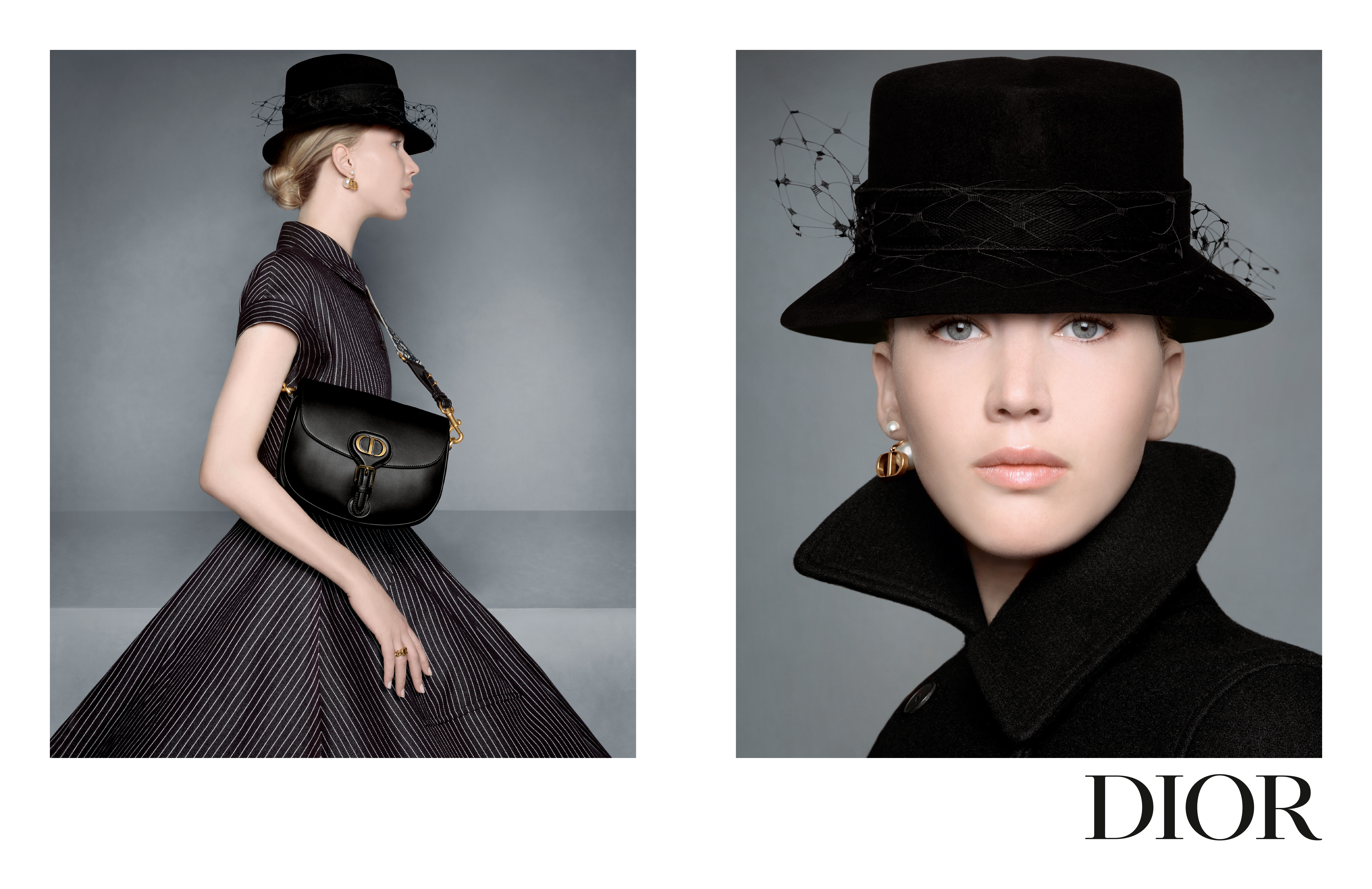 Jennifer Lawrence in the Dior pre-fall campaign. Photographer by Brigitte Niedermair/, Fashion Isabelle Kountoure / Courtesy of Dior