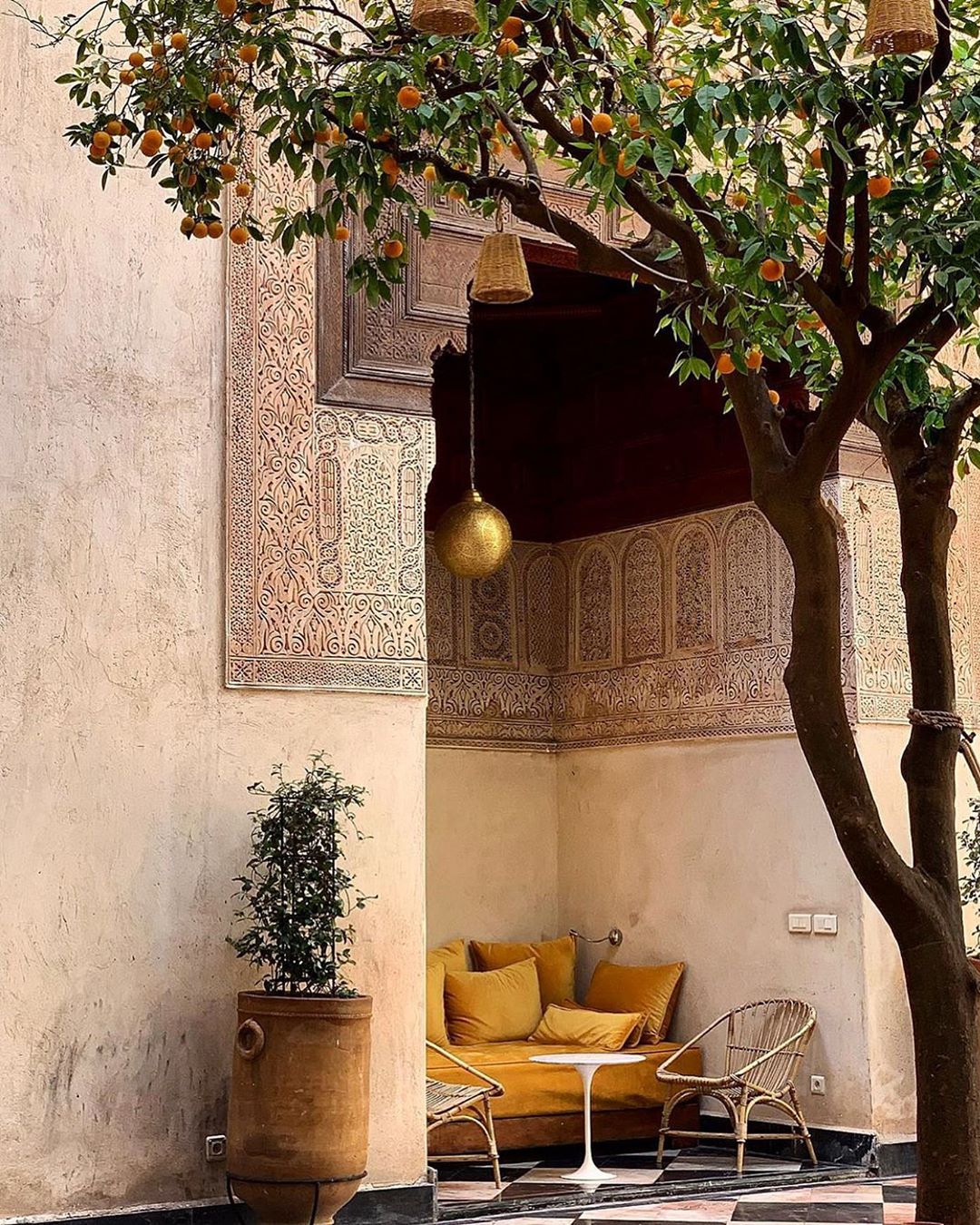 El Fenn, Marrakech - Luxury Boutique Hotel in Medina Photo by Willem Smit.